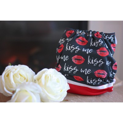 Kiss Me red pocket diaper - 2.0